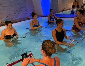 Équipements vestiaires centre Aquavélo Nice